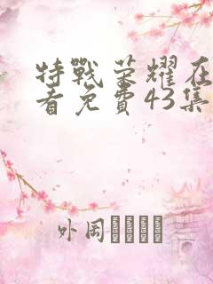 特战荣耀在线观看免费43集