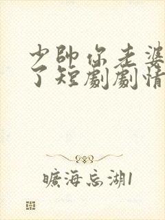 少帅你老婆又跑了短剧剧情