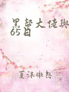 黑帮大佬与我365日