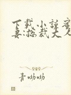 下载小说蜜宠甜妻:总裁大人,求放过