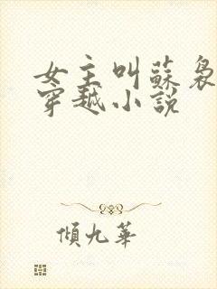 女主叫苏袅袅的穿越小说