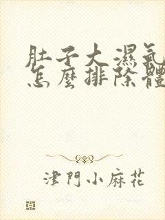 肚子大湿气太重怎么排除体内湿气