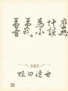 弟弟为什么这样看我小说无弹窗