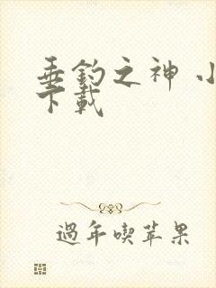 垂钓之神 小说下载