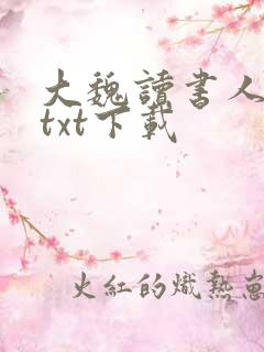 大魏读书人全文txt下载