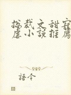 总裁文甜宠文无虐小说推荐