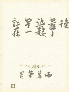 许星染最后跟谁在一起了