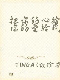 把你的心给我把你的爱给我这是什么歌