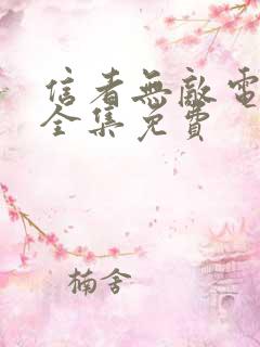 信者无敌电视剧全集免费