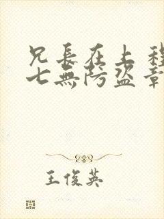 兄长在上 程十七无防盗章节