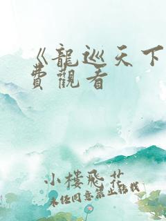《龙巡天下》免费观看
