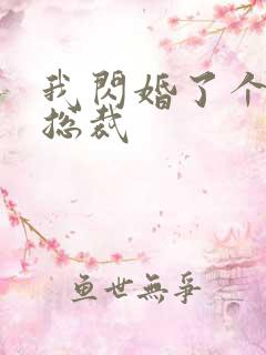 我闪婚了个亿万总裁