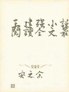 王建强小说免费阅读全文最新章节