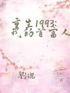 重生1993:我的首富人生