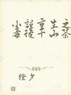 小说重生之将门毒后千山茶客完本