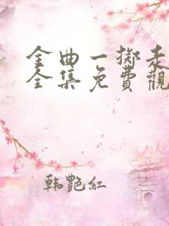 金曲一掷走星路全集免费观看