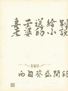 妻子送给别人当老婆的小说