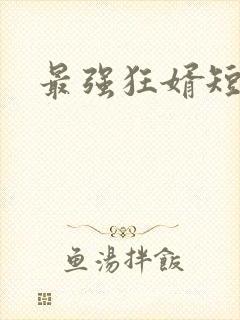 最强狂婿短剧