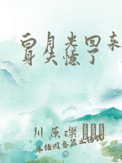 白月光回来后替身失忆了