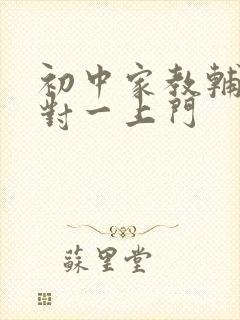 初中家教辅导一对一上门