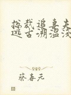 总裁追妻夫人别逃古溯温浅月无删减完整版