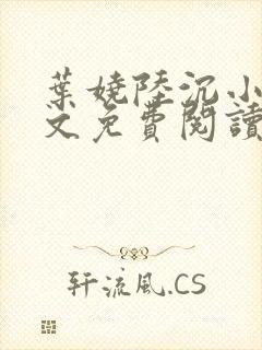 叶娆陆沉小说全文免费阅读