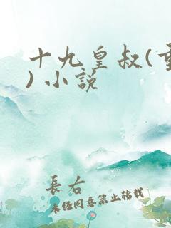 十九皇叔(重生) 小说