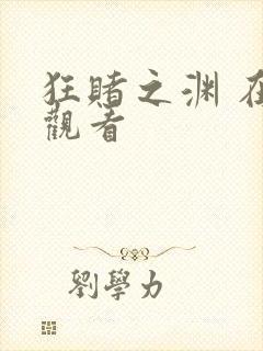 狂赌之渊 在线观看