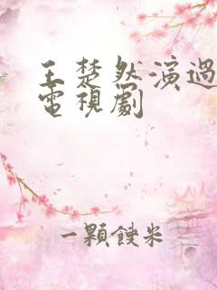 王楚然演过什么电视剧