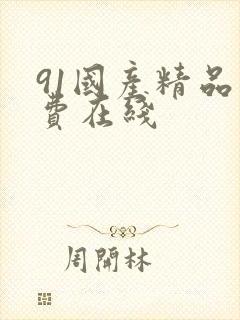 91国产精品免费在线