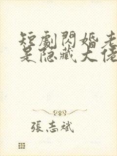 短剧闪婚老公竟是隐藏大佬免费观看