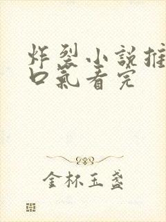 炸裂小说推文一口气看完