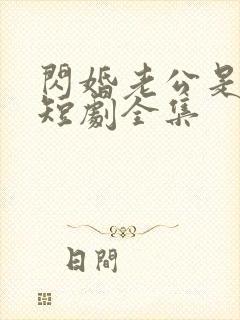 闪婚老公是豪门短剧全集