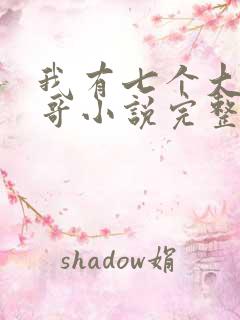 我有七个大佬哥哥小说完整版大结局