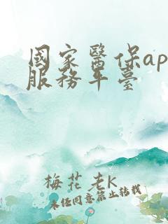 国家医保app服务平台