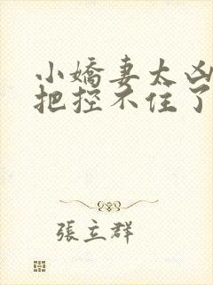 小娇妻太凶陆爷把控不住了短剧全集观看