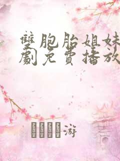 双胞胎姐妹2韩剧免费播放