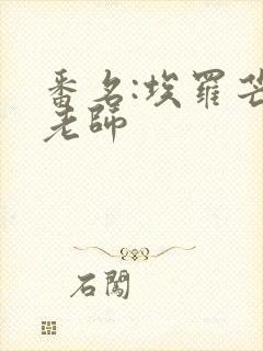 番名:埃罗芒阿老师