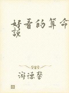 好看的算命类小说