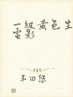 一级黄色生活片电影