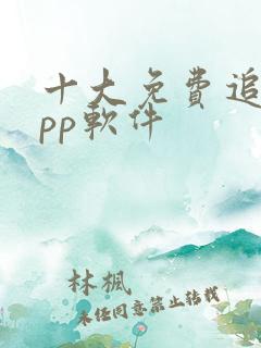 十大免费追剧app软件