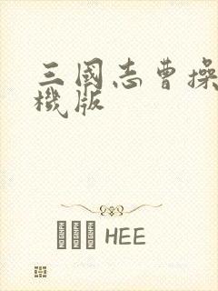 三国志曹操传手机版