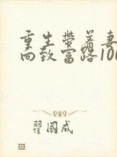 重生带着妻儿走向致富路100集