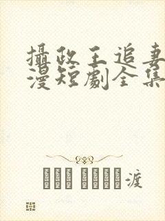 摄政王追妻路漫漫短剧全集免费观看