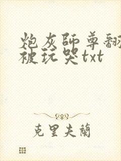 炮灰师尊翻车后被玩哭txt