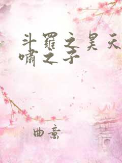 斗罗之昊天宗唐啸之子