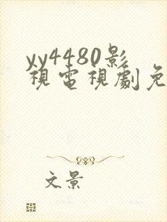 yy4480影视电视剧免费播放