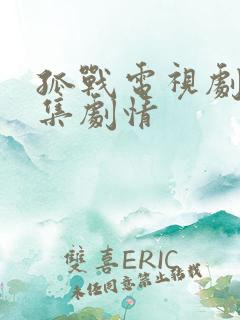 孤战电视剧52集剧情