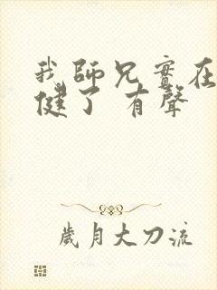 我师兄实在太稳健了 有声