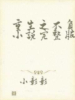 重生之不负韶华小说完整版